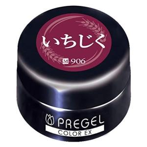 PRE GEL (プリジェル) カラーEX いちじく 3g PG-CE906 UV/LED対応タイオウの商品画像