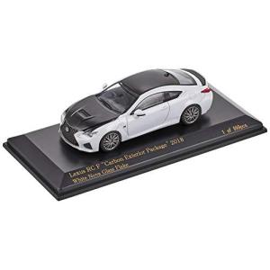 ヒコセブン CARNEL 1/64 レクサス RC F Carbon Exterior Package 2018 White Nova Glass Fの商品画像