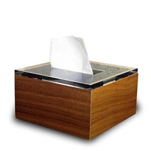 ディスダブリュー ハーフ ティッシュボックス/Dix/W Half Tissue Box (ティッシュケース) (ウォールナット)の商品画像
