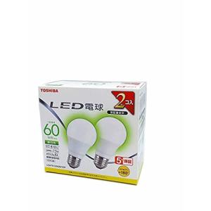 東芝 LED電球 60W相当 広配光 昼白色 E26口金 2P 密閉器具対応 LDA7N-G/K60V1RPの商品画像