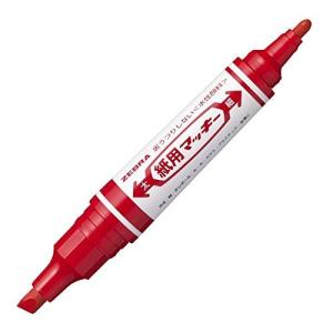 ゼブラ 水性ペン 紙用マッキー 赤 10本 B-WYT5-Rの商品画像