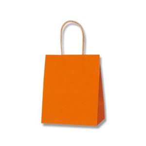 ヘイコー 手提 紙袋 25CB 21-12 未晒 クラフト オレンジ 21x12x25cm 50枚の商品画像