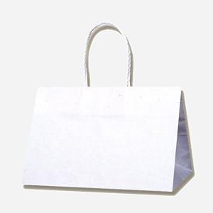 シモジマ ヘイコー 手提 紙袋 Pスムース 31-19 シロ 31x19x21cm 25枚 003155200の商品画像