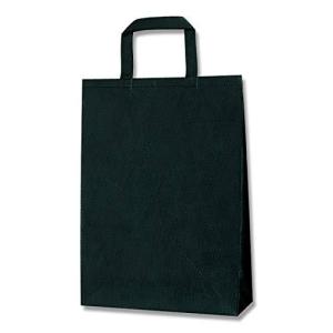 シモジマ ヘイコー 手提袋 不織布 Fバッグ M 黒 320×450mm 10枚 008739201の商品画像