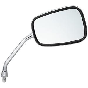 キジマ (Kijima) ビンテージミラー メッキ 左右兼用 正ネジ8mm ミラー