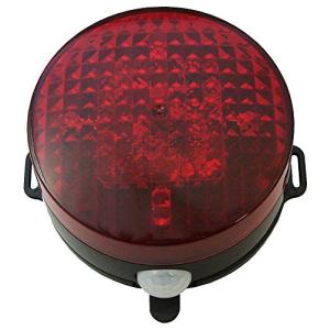 リーベックス (Revex) LED ライト 人感 センサー 人に反応してクルクル光る パトピカ 2 レッド SLR85Rの商品画像