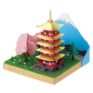 ペーパーナノ 富士の見える五重塔と桜 PN-144の商品画像