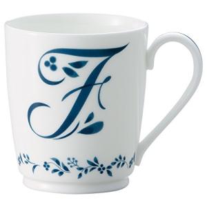 Noritake ノリタケ マグカップ 285cc アルファベットマグ コレクション 電子レンジ対応 食洗機対応 F ボーンチャイナ MT59880の商品画像