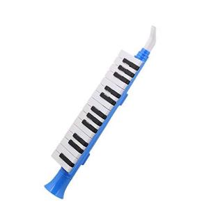 Yibuy ブルー プラスチック 27キー 風のピアノ鍵盤ハーモニカの商品画像
