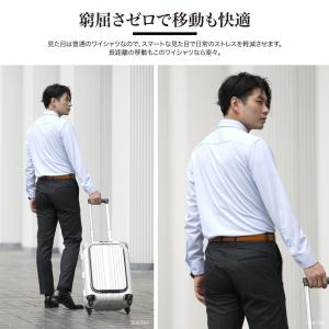 ワイシャツ 送料無料 長袖 ストレッチ 送料無...の詳細画像5