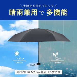 日傘 送料無料 晴雨兼用 折りたたみ傘 遮光率...の詳細画像3