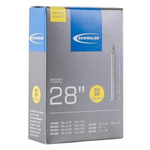 SCHWALBE (シュワルベ) 【正規品】 700×18/25C用軽量チューブ 仏式 80mmXXロングバルブ 20SV-XXLの商品画像