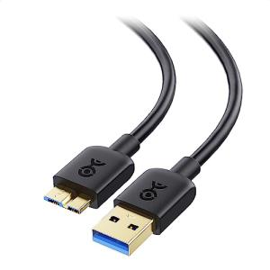 Cable Matters マイクロUSBケーブル Micro USB 3.0ケーブル USB Micro Bケーブル 0.9m HDD/SSD外付け｜0312