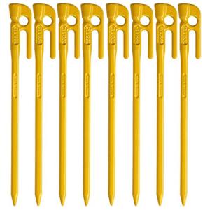 エリッゼ (ELLISSE) 鍛造ペグ エリッゼステーク 28cm イエロー粉体塗装