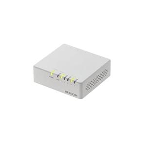 エレコム スイッチングハブ 5ポート 10/100Mbps AC電源 EHC-F05PA-Wの商品画像