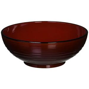 山中塗 レンジ 麺鉢 千筋春慶 M16099の商品画像