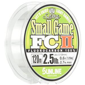 サンライン (SUNLINE) フロロカーボンライン ソルティメイト スモールゲームFC II 120m 0.6号 2.5lb ナチュラルクリアの商品画像