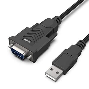 BENFEI USB - シリアルアダプター、USB - RS-232 オス (9 ピン) DB9 シリアルケーブル、豊富なチップセット、Windowの商品画像