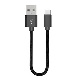 AXYO Type-C 急速充電 高速データ転送 ケーブル 20cm USB-C 充電ケーブル 高耐久 USB Type-Cポートのスマートホン/タブ｜0312