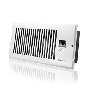AC Infinity AIRTAP T4 サーモスタット制御付き 静音 レジスター ブースターファン 加熱 冷却 ACベント 4x10インチのレジス