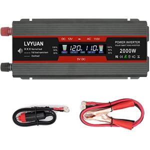 IpowerBingo インバーター 12V 定格 1000W 最大 2000W DC12V