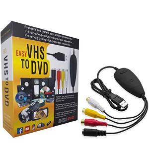 USB2.0ビデオキャプチャー デジタルデータ化 VHS 8mm ビデオテープをPC/DVDに簡単保存Windows 2000/XP/Vistaの商品画像