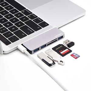 USB C ハブ 5-IN-1 3つUSB 3.0 ポート SD/Micro SD カードリーダー Type C アダプタ MacBook/MacBoの商品画像
