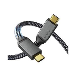 サンダーボルト 3 ケーブル 100W急速充電 1.2m 40Gbps USB Type C Thunderbolt 3ケーブル USB4.0 PD対｜0312