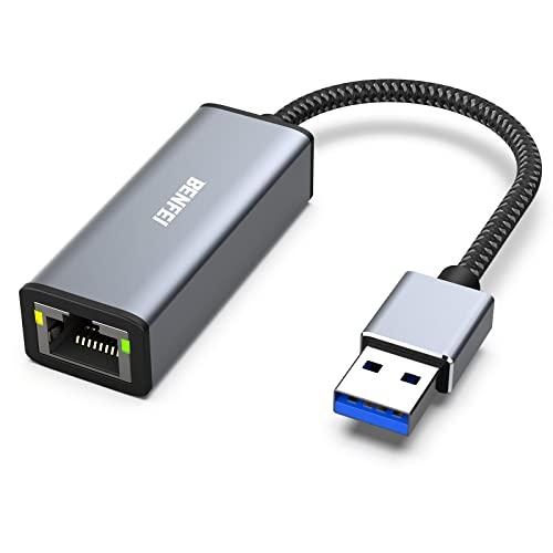 BENFEI 有線LANアダプタ USB 3.0 - イーサネットアダプター、USB 3.0-10/...