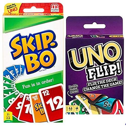 Uno Flip and Skip Bo 2個パック