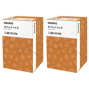 KEURIG キューリグ K-CUP カフェインレス 24杯 （8g×12個×2箱セット