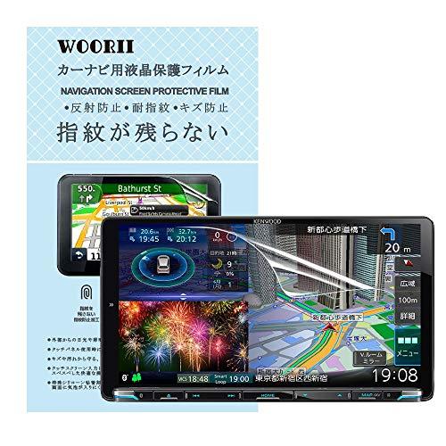 【WOORII】カーナビ液晶保護フィルム 2枚入り 9インチPET製 ケンウッド(KENWOOD)彩...