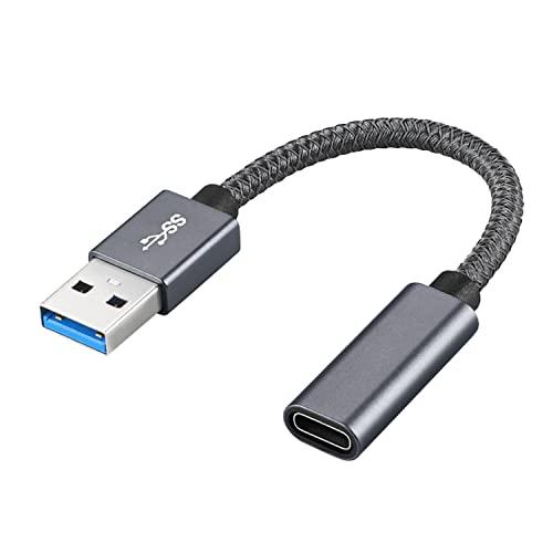 USB 3.1オス Type C メス 変換ケーブル KEZAIZHE (15cm ）USB タイプ...