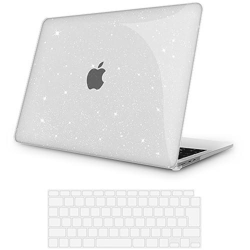【M2 チップ搭載 キラキラ星 透明 特別版】MOTOJI MacBook Air 13.6 用 ケ...