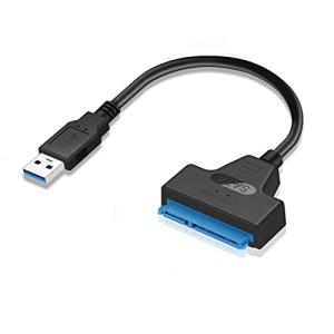 SATA USB変換アダプター 2.5インチSSD/HDD用 SATA3 ケーブル コンバーター 5Gbps 高速転送 SATA USB3.0変換ケの商品画像