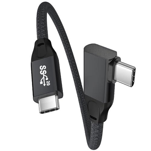 UseBean L字Type C to Type Cケーブル0.2M【USB 3.2 Gen 2X2...