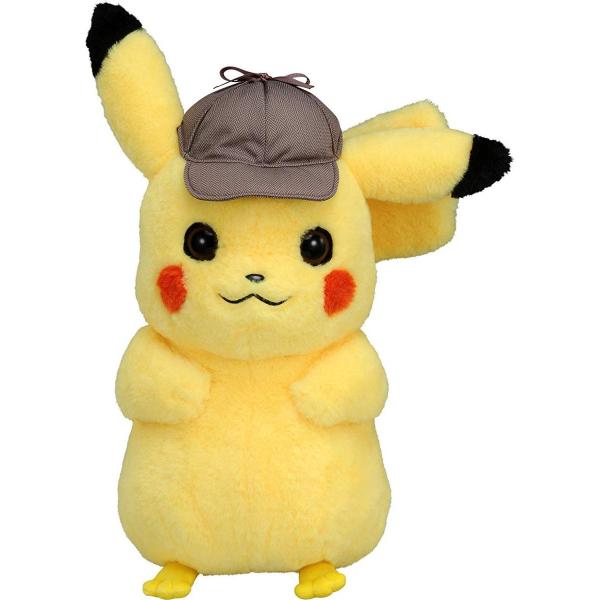タカラトミー ポケットモンスター ポケモン ぬいぐるみ 1/1 名探偵ピカチュウ