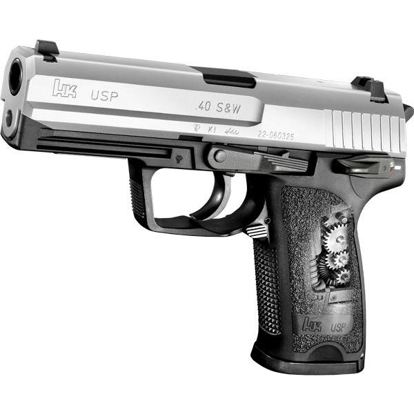 マルイ H&amp;K USP シルバースライド バッテリー・充電器付属セット【電動ガン】※18才以上