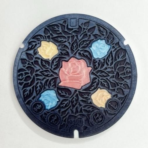 3Dクラフト マンホールグッズ collection マグネット MHD-032:群馬県前橋市