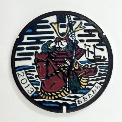 3Dクラフト マンホールグッズ collection マグネット MHD-033:栃木県大田原市