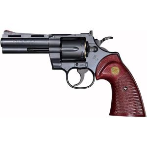 クラウン No.24 COLT パイソン .357 マグナム 4インチ ブラック ウッドタイプグリッ...