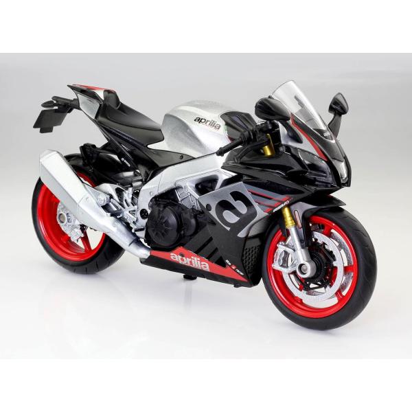 童友社 1/12 モーターサイクル 2020 Aprilia RSV4 RR ブラック/塗装済み完成...