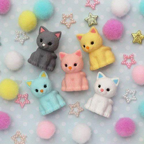 イワコー パステルキャット 60個入 ER-CAT001
