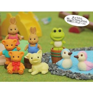 イワコー 動物くん消しゴム 60個入 ER-DOU001