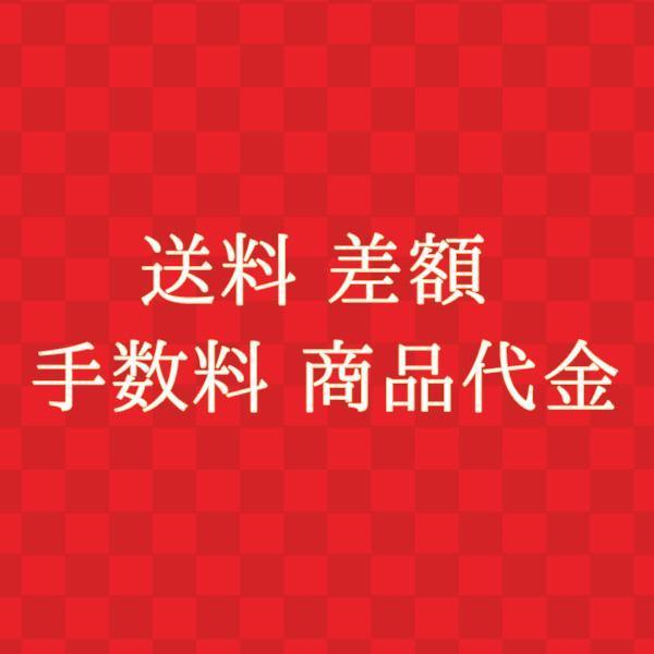 決済専用 不足分の送料・修理料金・商品代金差額・商品検証手数料・返品交換手数料・その他手数料などの決...