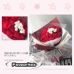 【母の日 プレゼント】ソープフラワー 花束 バ...の詳細画像5