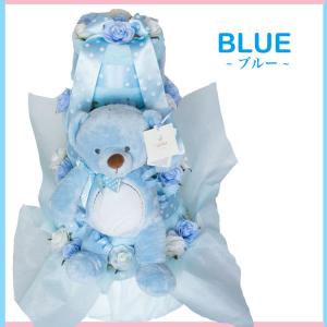 おむつケーキ 男の子 女の子 オムツケーキ ベ...の詳細画像1