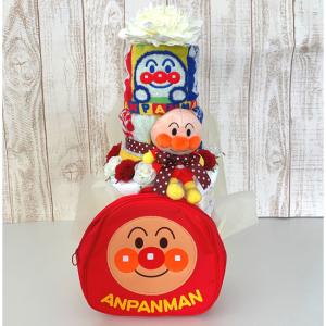 出産祝い 4段 おむつケーキ アンパンマン 男...の詳細画像2