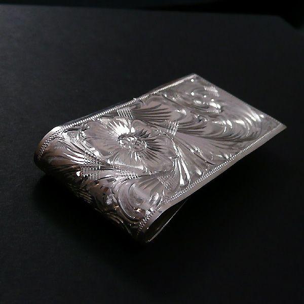 マネークリップ 7CROSS セブン クロス 両面彫り １点限定生産