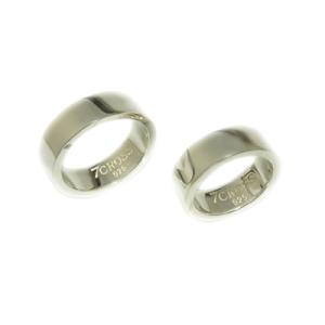 ペア リング シルバー リング セブン クロス 7CROSS メンズ22〜27号 レディース1〜21...